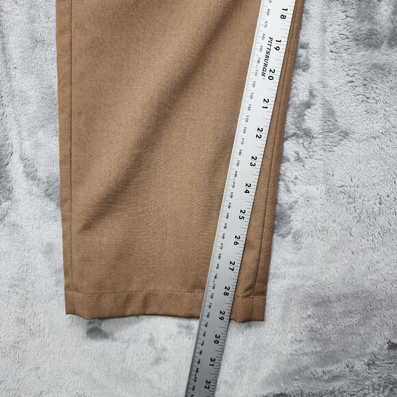 Bluffworks Pants Mens 32W/30L Tan Original Performance Regular Fit Chino Preppy - Picture 10 of 12